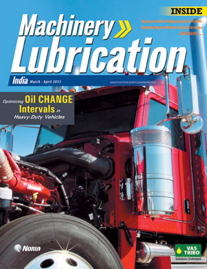 Machinery Lubrication India, March – April, 2013