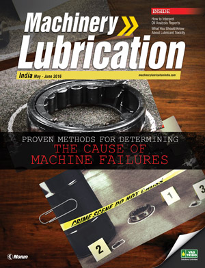 Machinery Lubrication India, May – June, 2016