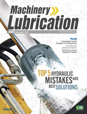 Machinery Lubrication India, July – August, 2016