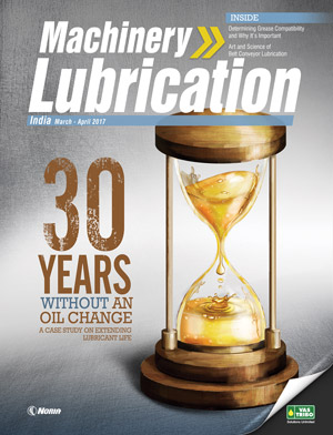 Machinery Lubrication India, March – April, 2017