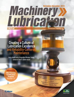 Machinery Lubrication India, November – December, 2019