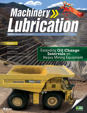 Machinery Lubrication India, September – October, 2013