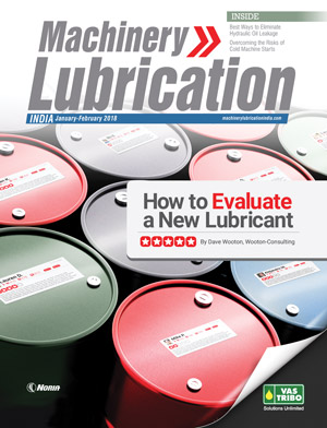 Machinery Lubrication India, January – February, 2018