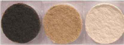 These images show a used VRF medium as received from the field (right), rinsed with hexane (center) and rinsed with toluene (left). These images show a used VRF medium as received from the field (right), rinsed with hexane (center) and rinsed with toluene (left).