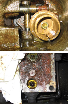 Prolonged exposure to water can rust a control system. Prolonged exposure to water can rust a control system.