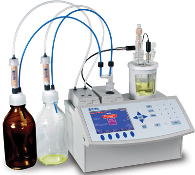 Karl Fischer titrator (Ref. Hanna Instruments)