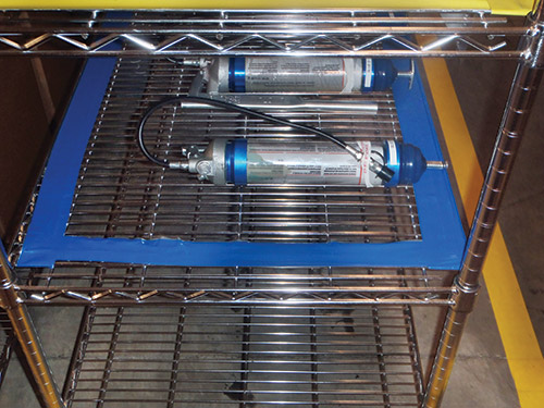 Dedicated storage tanks with filtration capabilities are now in use. Dedicated storage tanks with filtration capabilities are now in use.