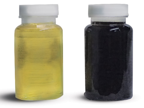 New oil vs. 30-year-old oil New oil vs. 30 year old oil