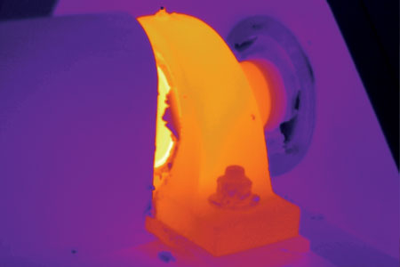 Contaminants: bearing temperature