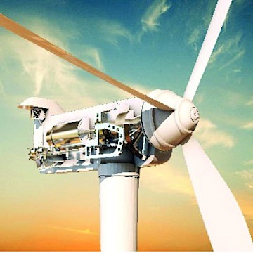 Oil cleanliness wind turbine