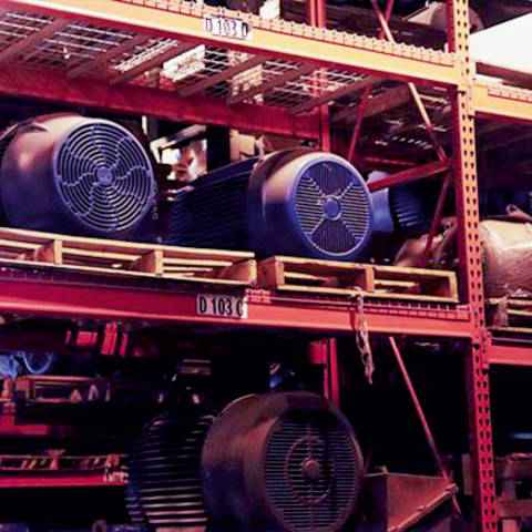 how to appropriately put each part away in the storeroom
