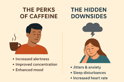 Caffeine: perks and downsides